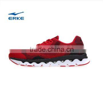 ERKE 2015 mens fly knitted running shoes e-web sports shoes mens sneaker men's training shoes in stock