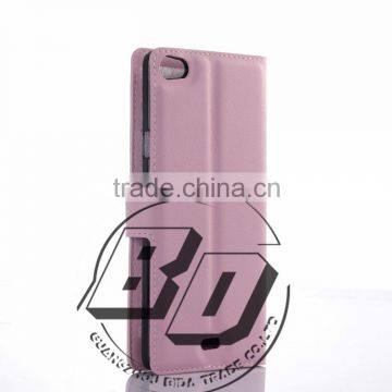 Top Selling Durable Magnetic Flip Leather Wallet Case With Card Slots For Wiko Highway Pure Leather Case Fast Delivery photo-5