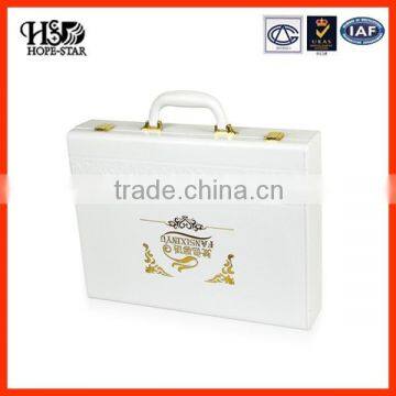 2015 Newest Style Made In China Factory Price Printing pu leather packaging box