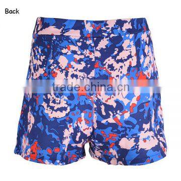 Wholesale 2016 Autumn Fashion Women Long Sleeve Deep V Neck Mature Sexy Suits With Floral Print Shorts 2 Pieces Womens Jumpsuit photo-5