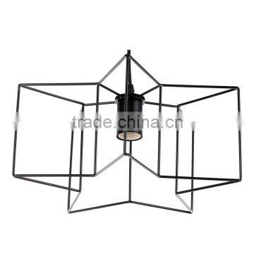 Modern Iron Art Light Black Pendant Chandeliers Light With Edison Bulb For Restaurant Decoration photo-3