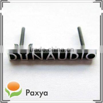 Customized Aluminum extrusion metal logo labels