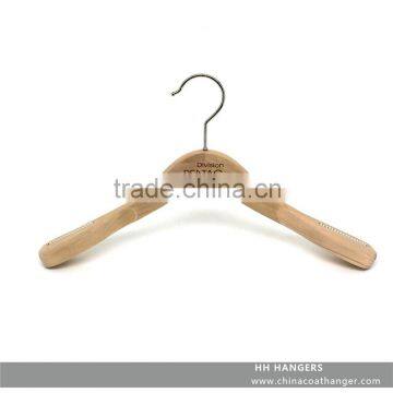 wide shoulder garment hanger for skirt, suit , clothes hanger for jacket, wooden hanger for closet, display