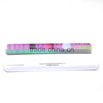 Wholesale Silicone reflective Bracelet Slap Clip Customized Shaped PVC Clap Clip