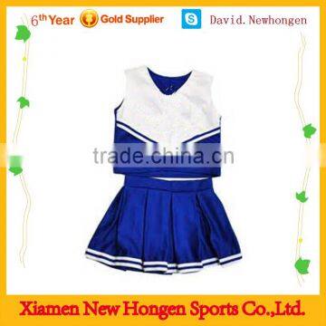 100% polyster professional custom made sublimated cheer dance costumes