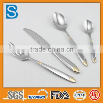 Royal high quality gold cutlery