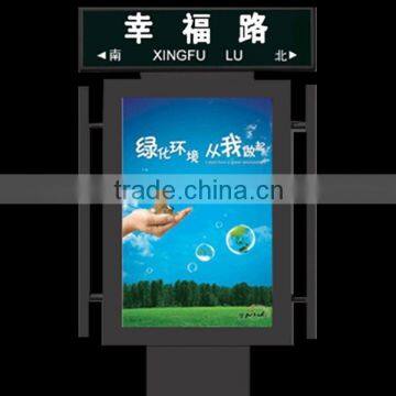 EL panel for road signs with high brightness and long life span