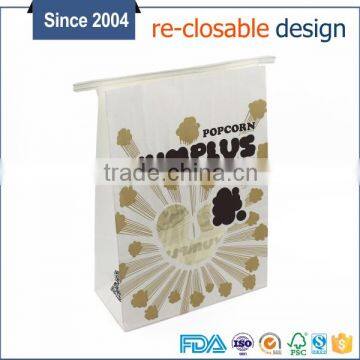China Supplier New Design Food Grade Popcorn Paper Bag Microwave Kraft Paper Bag photo-6