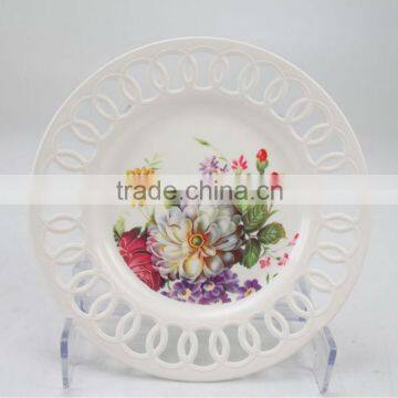 plastic round plate