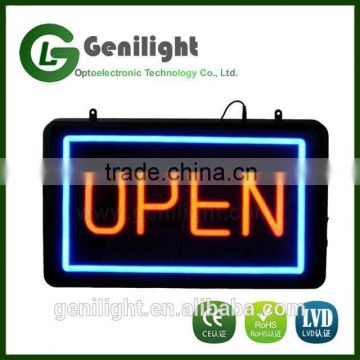 Custom Designed Lighted Open Signs Factory Price Outdoor Advertising Led Sign