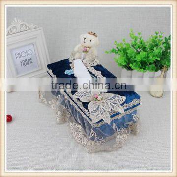 Single Doll Bear Creative Tissue Boxes photo-2