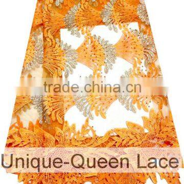 Wholesale Nigerian Fashion Styles/Embroidery tulle Lace Fabric/High Quality African lace fabric