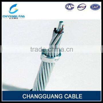 Hight Quality Overhead Low Price Stranded Stainless Steel Tube Outdoor Loose Tube OPGW 24 Fibre photo-3