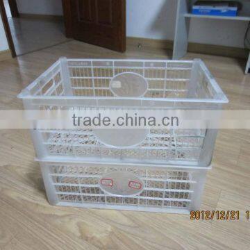 high quality good design customized plastic fruit box injection mould