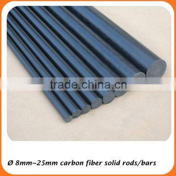 China supplier pultruded round 5mm solid carbon fiber rod