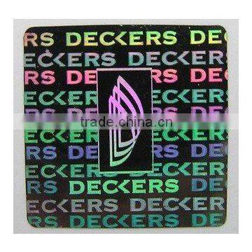Ture Color Hologram Sticker