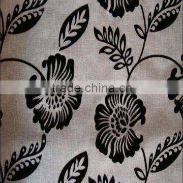 Upholstery Fabric/ Sofa fabric/100% polyester Flocking Fabric