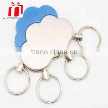 Printing Round Key Ring,Earring Spring Clasps,Key Ring Lobster Clasp