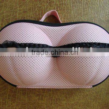 GC-----EVA Hardshell Bra Protective Silicone Bra Carring Bag