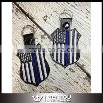 Shield Blue Line Key Fob