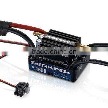 Hobbywing Seaking 180A V3 ESC 3-6S LiPo 9-18 Cells NiMH Waterproof Brushless Speed Controller for Boat