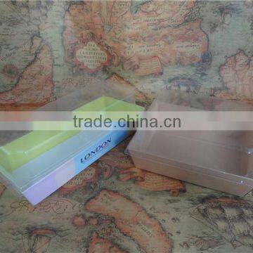 Custom Printed Paper Cake Box With Clear Plastic Cover Wholesale China photo-4