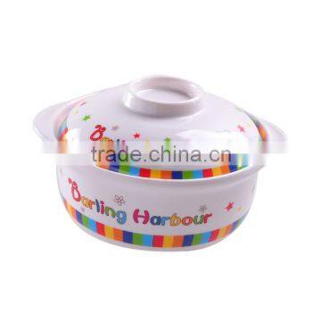 Made In China Melamine Baby Bowl With Lid