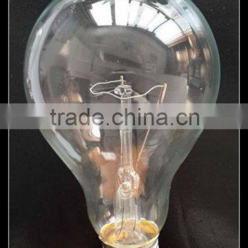 A55 E27 220V Clear bulb 100w 75w