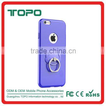 Monkey Finger Ring Bracket Originality Desgin for Iphone 6 6s Plus Anti Falling PC Phone Case photo-4