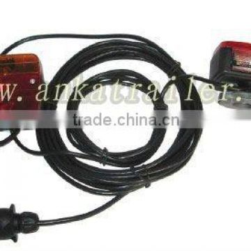 Magnetic Two Rear Lamp Trailer Light Kit For Towing