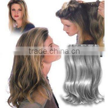 5 Clips Temple To Temple Hair Extension - Clip Hair Extension