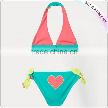 Adorable children bikinis swimwear