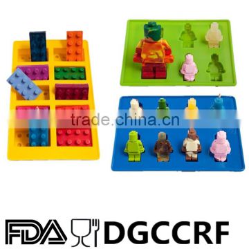 Star-Wars Storm Trooper Helmet lego candy mold minifigure silicone ice cube tray