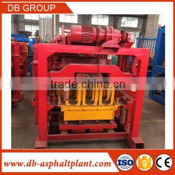 low cost house construction material manual hollow block machine