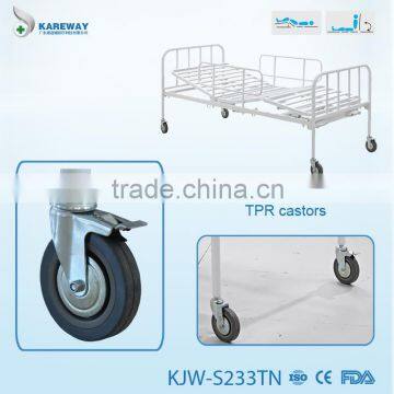 Steel Folding Double Shake Surgical Hospital Bed Equipments Factory photo-3