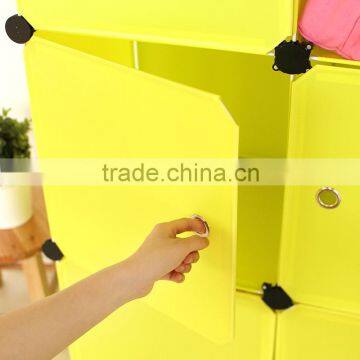 AL0021-6 2016 Pink Color Hot Sale Diy Creative pp Cube Storare Tank Craft Cabinet photo-3