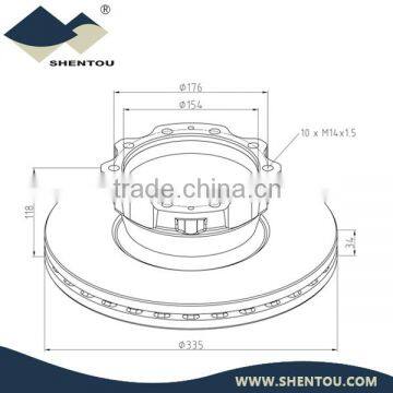 Man Brake Disc 81.50803.0062