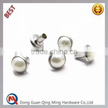 8mm Metal Crystal Snap Rivet For Leather