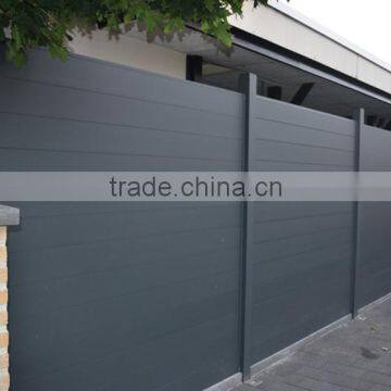 Black Anodized aluminum house fence/security house fence