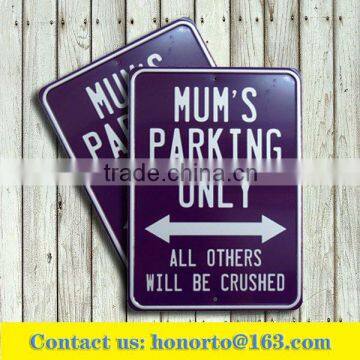 traffic sign car park signs metal parking signs