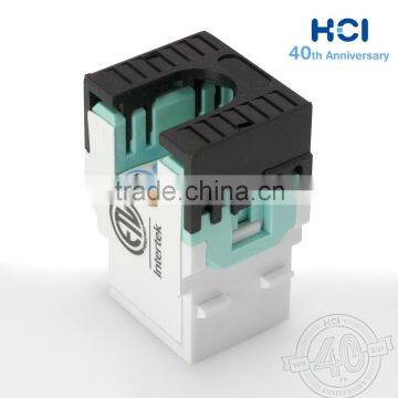 Network Solution RJ45 Super Cat 6 UL 180 Degree UTP Modular Keystone Jacks photo-4