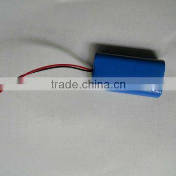 18650 rechargeable li-ion battery pack 1s2p 3.7v&4.2v 5200mah