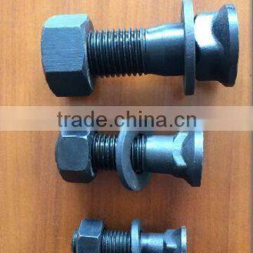 Grade 12.9 glader blade cutting edge plow bolt nut