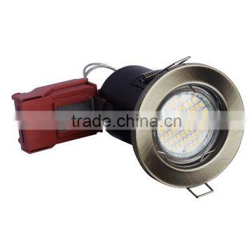 5W GU10 LED BS476 fire rated recessed ceiling led downlight