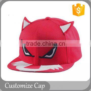 Wholesale Two Tone 100% Acylic Flat Brim Bulk Snapback Caps