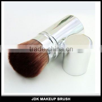 Kabuki Style Big Dia Retractable Cosmetic Brush in Silver Color