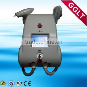 Portable elight ipl rf nd yag laser acne treatment