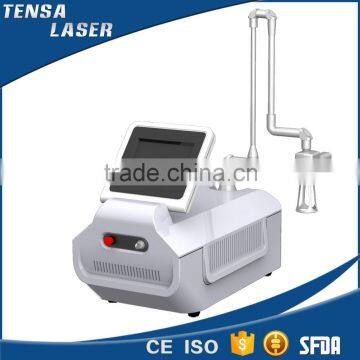 2016 Distributor Wanted Table Top Portable Fractional 0.1-2.6mm Co2 Laser Machine With Rf Metal Tube 10.6um