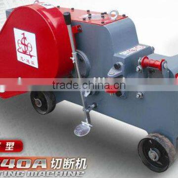 GQ40A rebar cutter with Accessories, steel cutting machine with thickened blade and strengthened rebar block