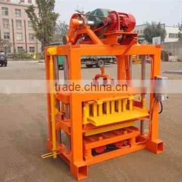 China product QTJ4-40 low investment business paving machine vibrate brick producing equipment in Tanzania